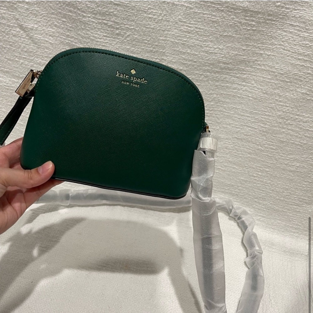 Kate Spade Schuyler Dome crossbody dark green - Picture 5 of 13